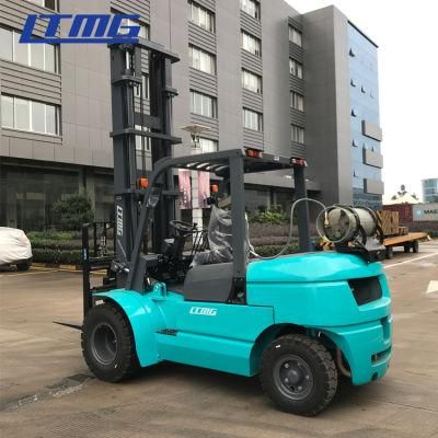 5 Ton 3m Lifting Height LPG &amp; Gasoline Forklift Truck