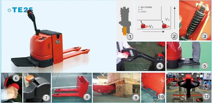 2.5 Ton Stand on Electric Pallet Truck