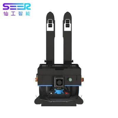 Seer New Low Price Laser Slam Walking Driving Automatic Navigation Electric Forklift