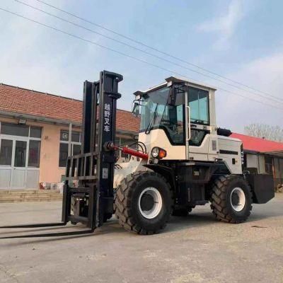 One Year Warranty 3 Ton 3.5 Ton Brick Forklift China Rough Terrain Forklift