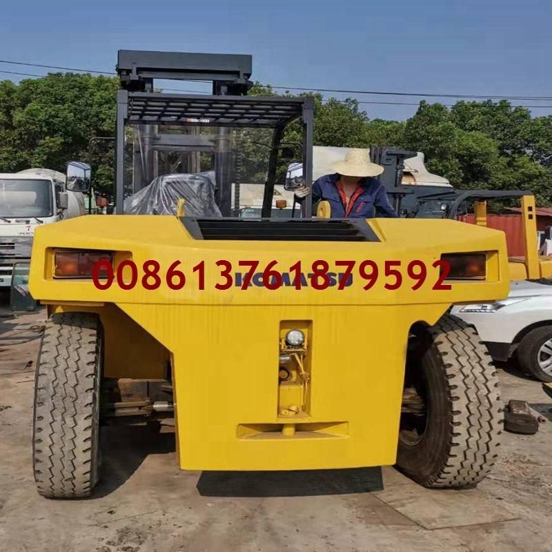 Used Japan Komatsu Fd150 Forklift Truck in Good Running