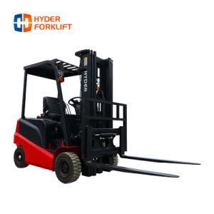 Red New Battery Forklift with Solid Tire