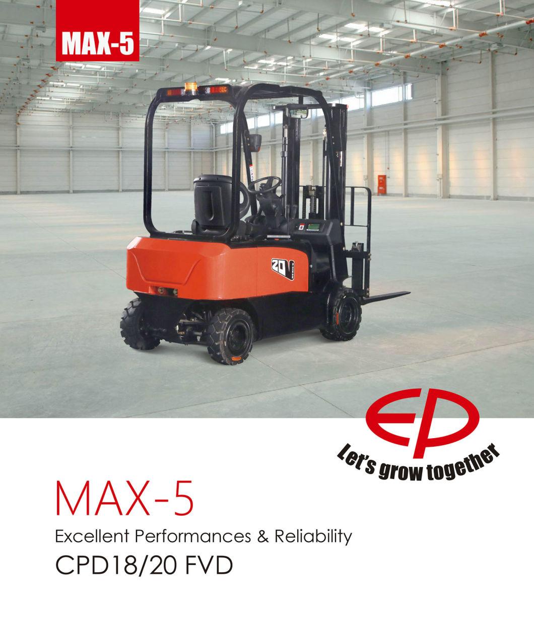 1.8 Ton Excellent Performance Full AC Four-Wheel Electric Forklift
