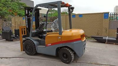 Mini Counterbalance 3 Ton Diesel Forklift with Isuzu C240 Engine