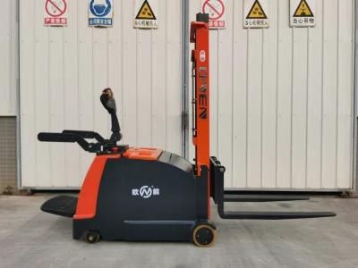 Stand-on AC Motor Onen Walkie Rider Jack Counterweight Pallet Stacker