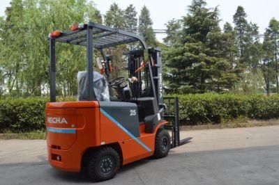 Tder 4 Wheel 3 Wheel Forklift Electric Fok Lift Mini 1.5 Ton 2 Ton 2.5ton 3t 3 Tons Fork Lift Truck