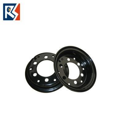 Two Piece Split Forklift Industrial Steel Wheels 4.33r-8