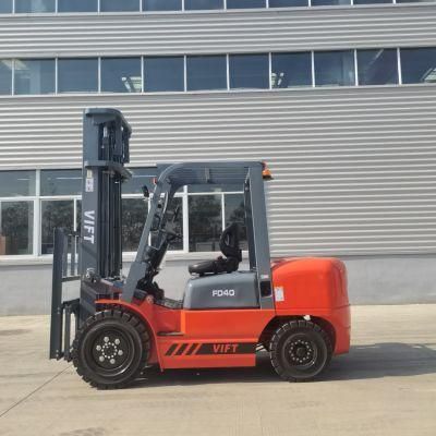 Internal Combustion Balance 4ton Diesel Forklift with Japanese Engine