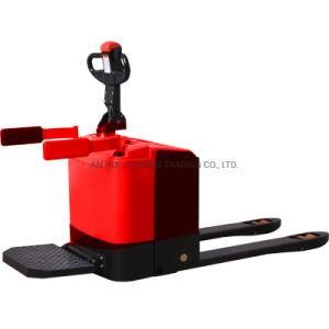 Hot Sell 3ton Rider Pallet Truck with AC Driver Motor