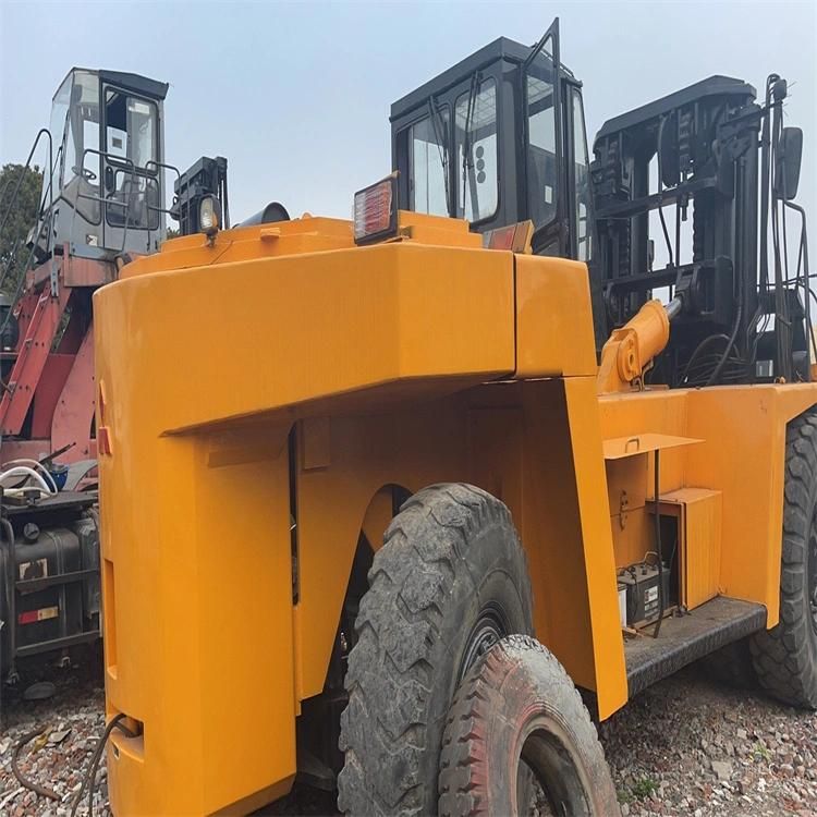 Used Second-Hand 30 Tons Forklift Large Forklift Diesel Forklift