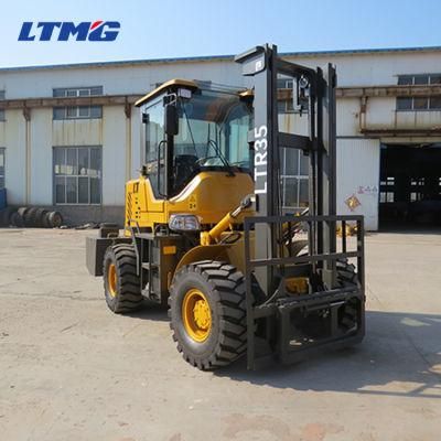 4X4 Forklift off-Road 320mm Ground Clearance Forklift 3.5 Ton 3 Ton Industrial Lift Truck