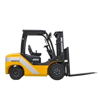 Weichai Engine Shantui Diesel Sfd30 3 Ton Forklift for Sale