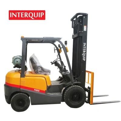 Good Performance 3 Ton LPG/Gasoline/Gas/Petrol Forklift