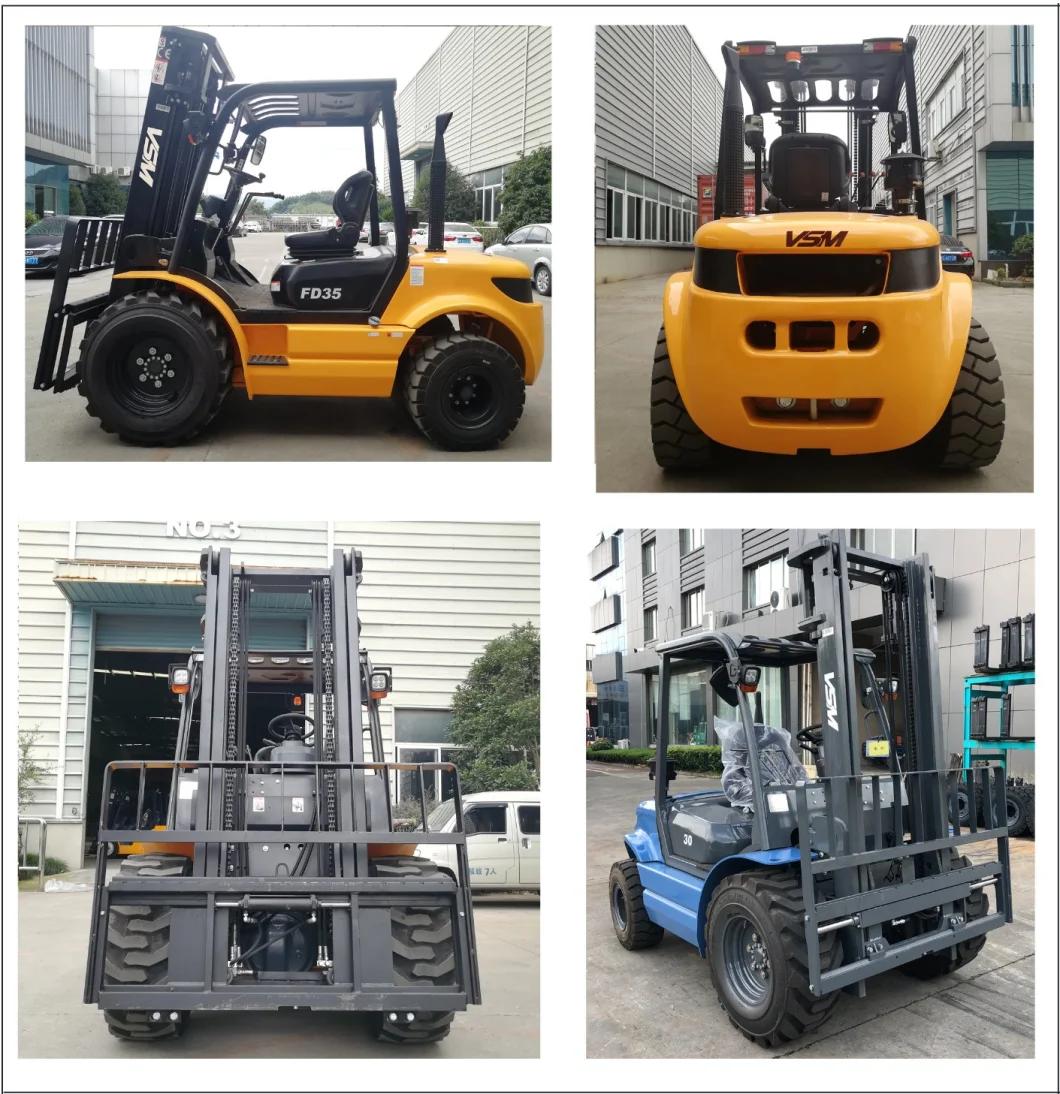 5 Ton Four Wheel Drive 4X4 Rough Terrian Forklift
