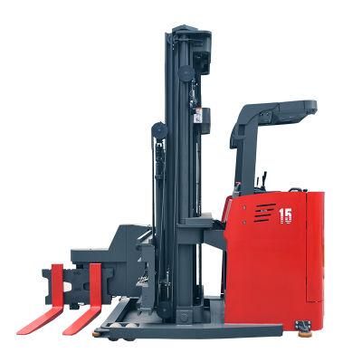 China Supplier Mima 1000kg 1ton 1500kg 1.5tonelectric Vna 3 Way Forklift with Factory Price