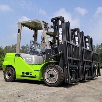 Empilhadeira Diesel 3 Ton Triplex Gabelstapler 4mt 6mt 7 Metros Forklift