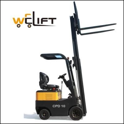 4 Wheel 1 Ton Electric Forklift Price