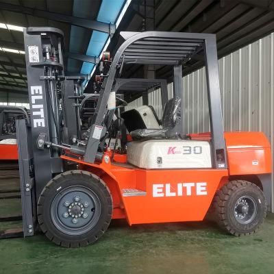 Manufacturer CPC30 3 Ton Diesel Forklift with Side Shifter for Sale