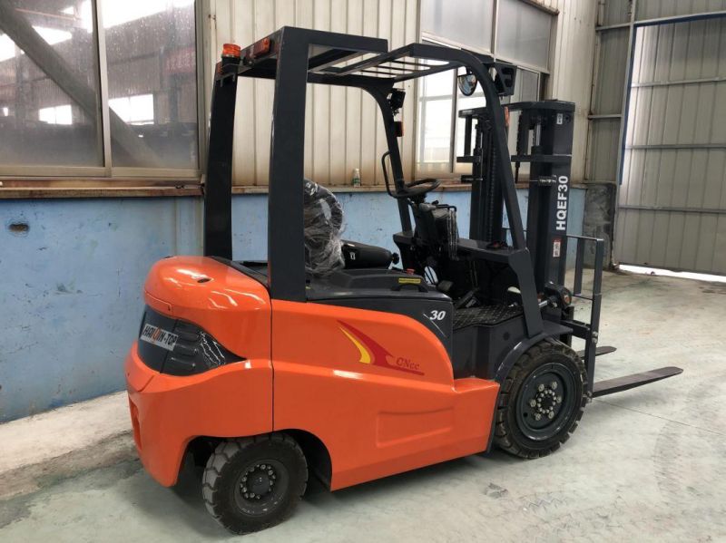 3.0ton Four Wheel (HQEF30) for Sale Electric Truck Forklift