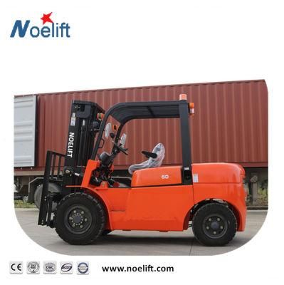 Diesel Forklift 5t Heavy Duty Diesel Forklift Use for Moving and Lifting Cargo with Japan Engine, ISO, Ce