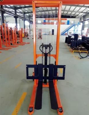 Double Frame Manual Stacker Pallet Jack