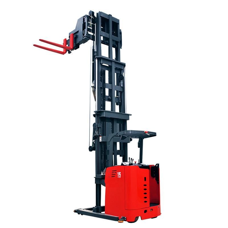 China Supplier Mima 1000kg 1ton 1500kg 1.5tonelectric Vna 3 Way Forklift with Factory Price