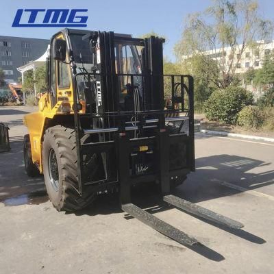 Ltmg New Forklift 2WD 4WD Small Rough Terrain Forklift 3.5t All Terrain Forklift