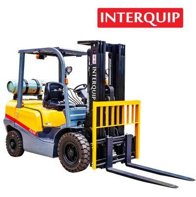 4 Ton LPG/Gasoline/Gas/Petrol Forklift Truck with Automatic Hydraulic Transmission
