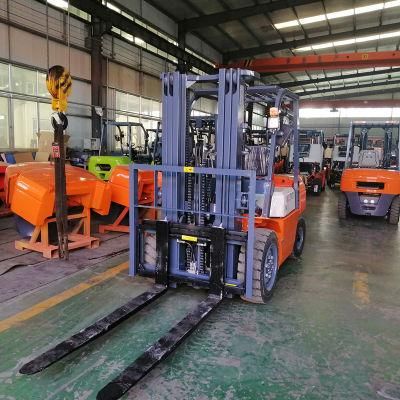 Solid Tire 3 Ton Diesel Forklift with Side Shifting