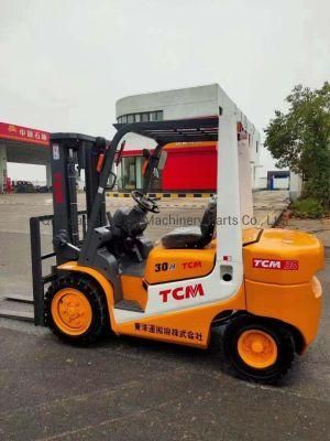 3 Ton Max. Lifting Height 3m Used Tcm Diesel Forklift