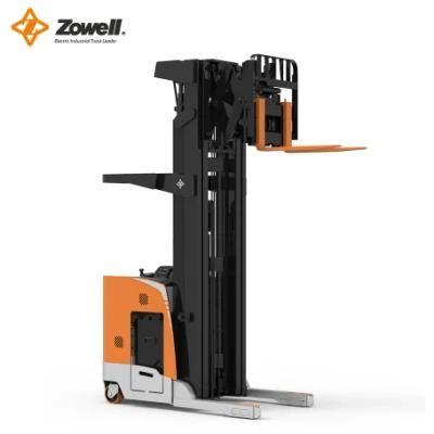 1.5t Electric Double Deep Reach Truck Pallet Lifter for Cold Storage