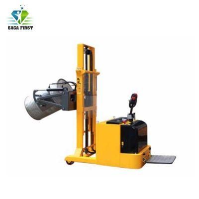 Sagafirst Electric Paper Roll Rotating Clamp Drum Loader Lifter with CE