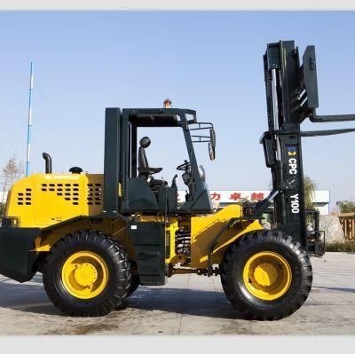 10 Ton Diesel Forklift Truck with CE (XCPCY 100)