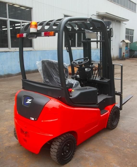 Forload 2t Battery Stacker Pallet Forklift with Side Shift and Triple Mast