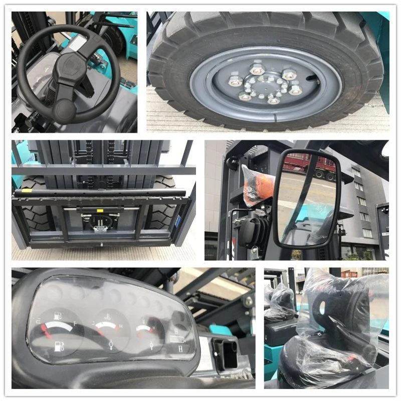 Ltmg 4ton Diesel Forklift Truck Price with Dual Front Tyres