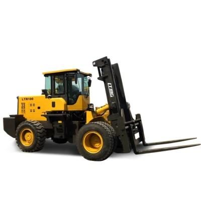 Ltmg 10t 15t 20t 7t 6t 5t 4t 3t 4WD All Four 4 Wheel Drive New Forklift Rough Terrain Forklift