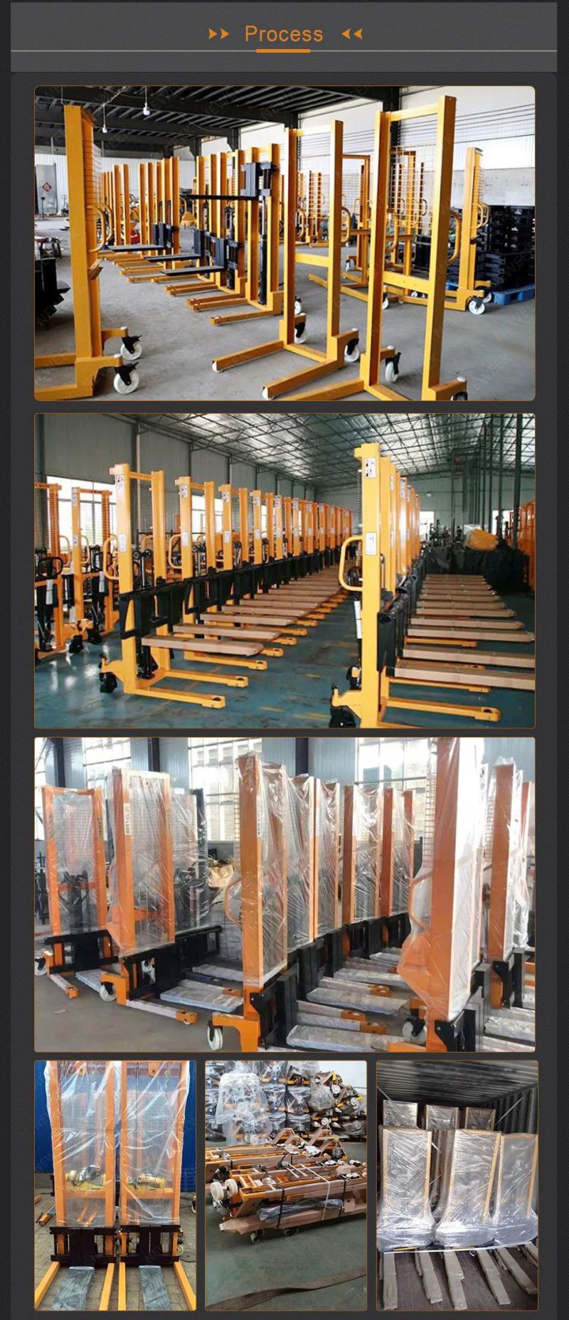 Txk 1.5 Ton Manual Hand Stacker Forklift for Goods