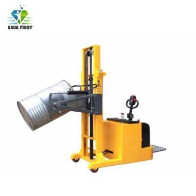 Drivable Crane Forklift Hydraulic Electric Drum Lifter Drum Loader for Sale