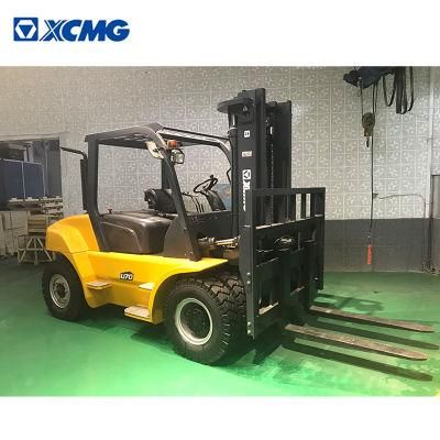 XCMG Diesel Lastik Pres 5t 6t 7 Ton Makinesi Lateral Narrow Aisle Forklift