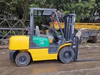 Installed Cab 3t Second Hand Komatsu 30 Used Forklift Komatsu Fd30 Used Diesel Forklift 3t Used Diesel Forklift 3m Gantry Used Diesel Forklift