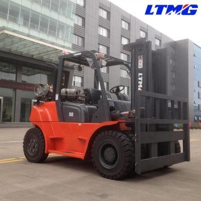 Chinese Ltmg 5 Ton 6ton New LPG Forklift with Dual Fuel