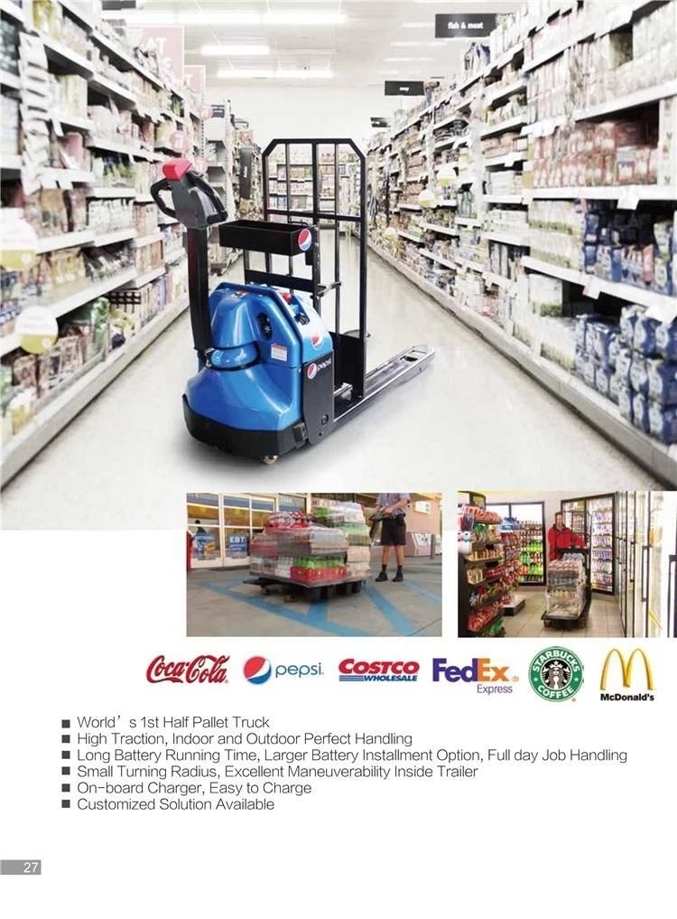 Ep High Quality Electric Hand Pallet Truck 1.8t