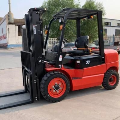 Everun China 3ton Erdf30 Portable CE Construction Telehandler Operator Work Smart Terrain Small Diesel Mini Forklift