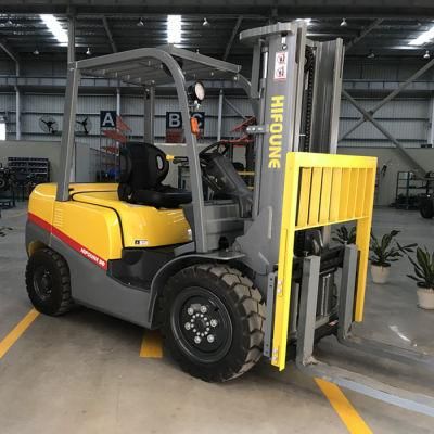Hot Sale China Hfoune Tcm Style Warehouse Automatic 3t Hydraulic Diesel Forklifts