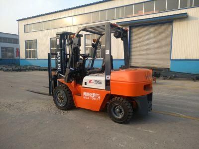 Hailin in Stock Factory Price Euro 3 Euro 5 EPA Diesel Forklift Truck 3.5ton Forklift with Japanese Engine Side Shift and CE