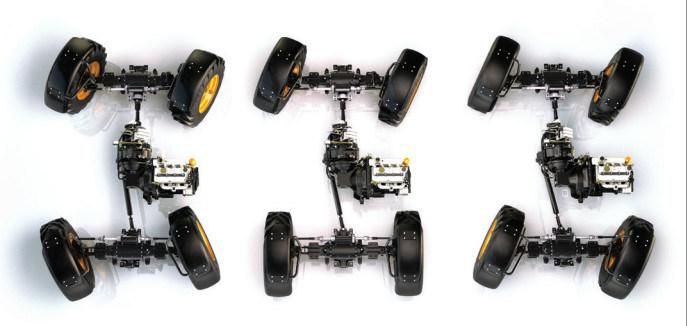 Mini Telehandler Forkliflt with Quick Coupling System for Attachments