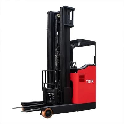 Electric Tder Forklift Reach Truck for Sale in Stock Hot