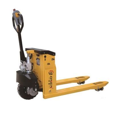 Jiangmen Big Rubber Tire 5 Tons Pallet Truck with Good Service Cbdy