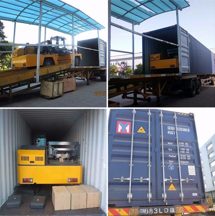 Ltmg Hot Seller Side Loader Forklift 3 Ton Diesel Side Forklift for Sale