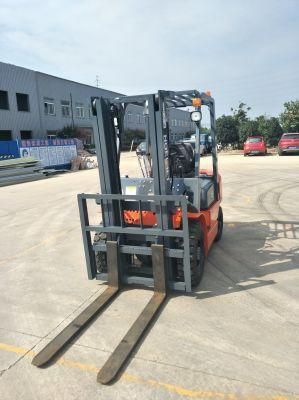 3000kg Montacargas Diesel Truck Forklift Telescopic Mast